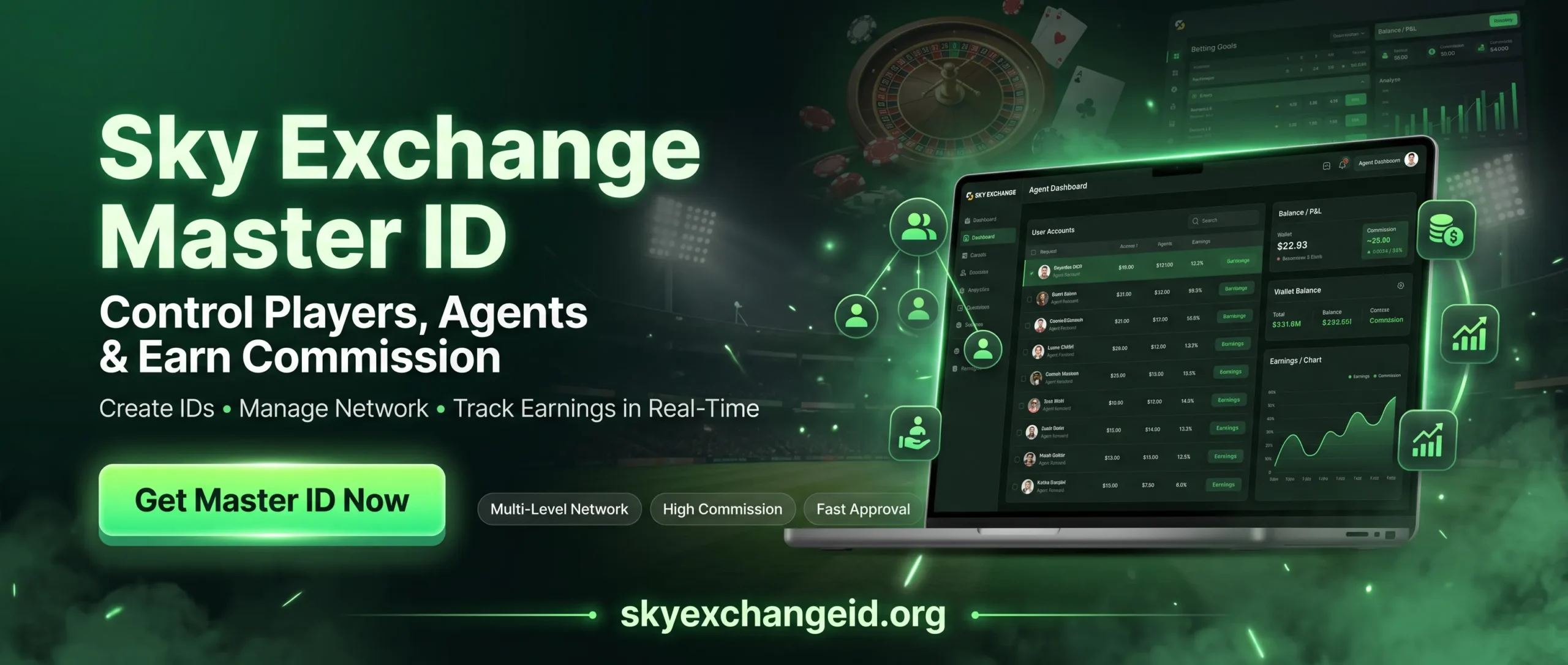 sky exchange master id