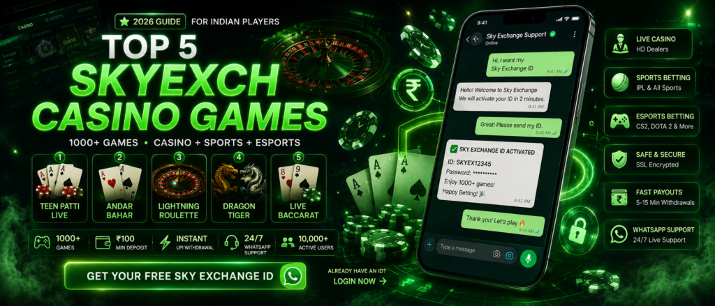 SkyExch Casino Games