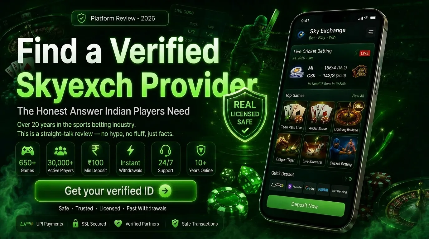 Verified Skyexch Provider